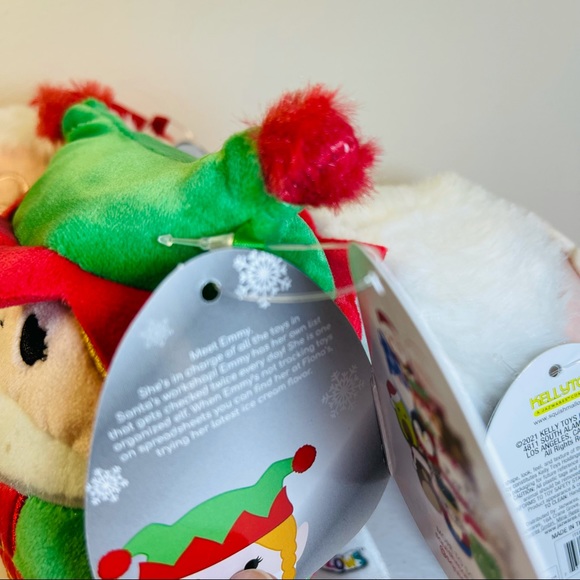 NEW Squishmallow Christmas mini Santa Nick, Nicolette, Emmy elf 4.5 inch NWT - Picture 9 of 14